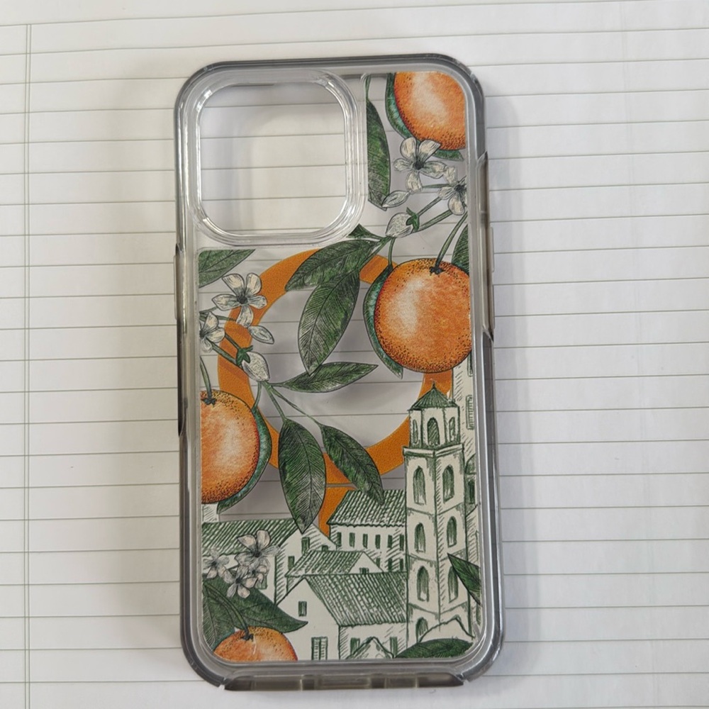 iPhone 13 Pro Otterbox Case - Symmetry Series Clear for MagSafe Vintage Vacation